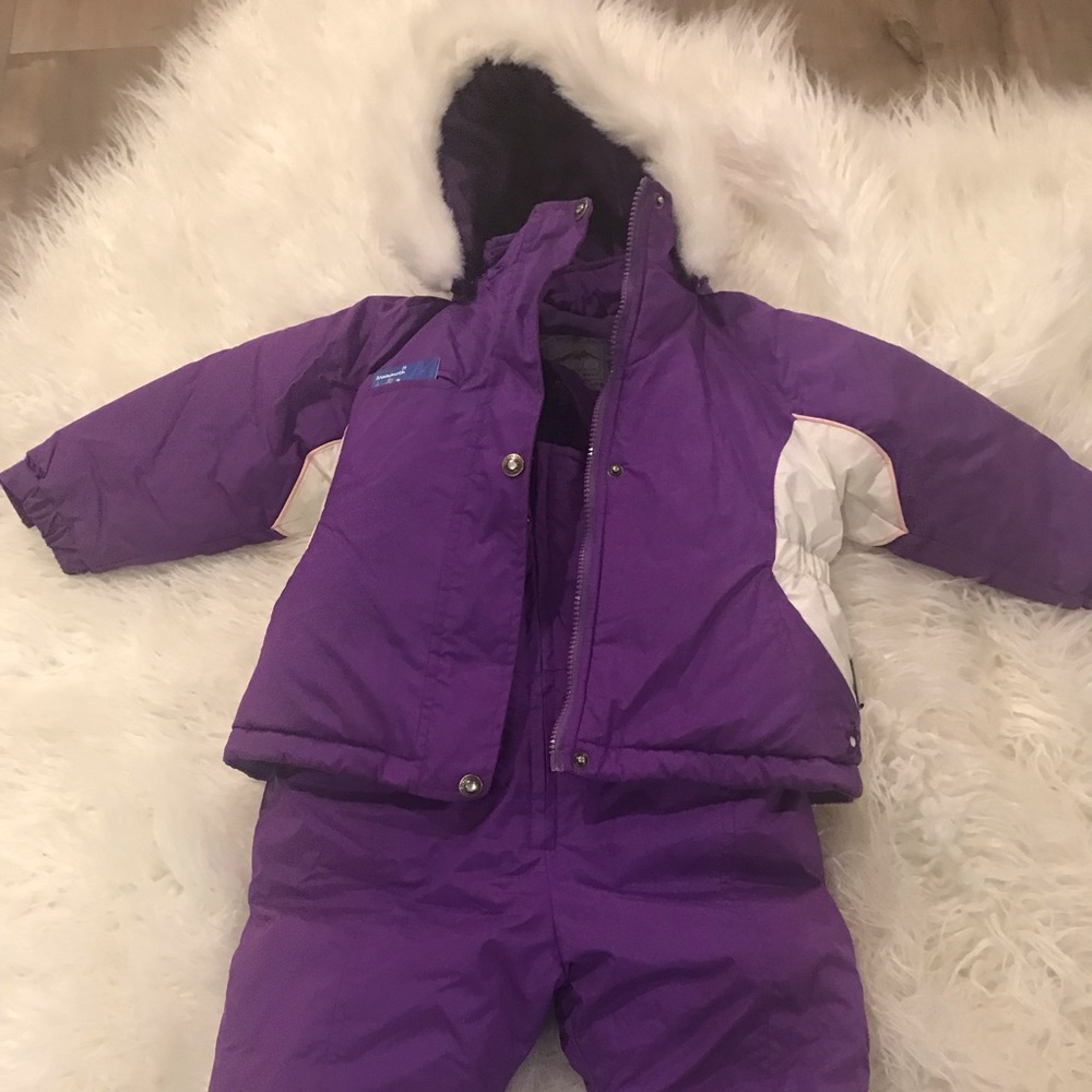 Full body kids snow suit